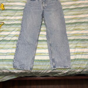 Abercrombie & Fitch Light Blue Relaxed Women's Jeans